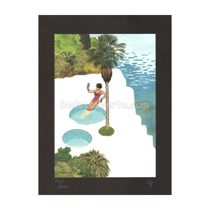 Affiche Giardino - Cad Girl 9 BD