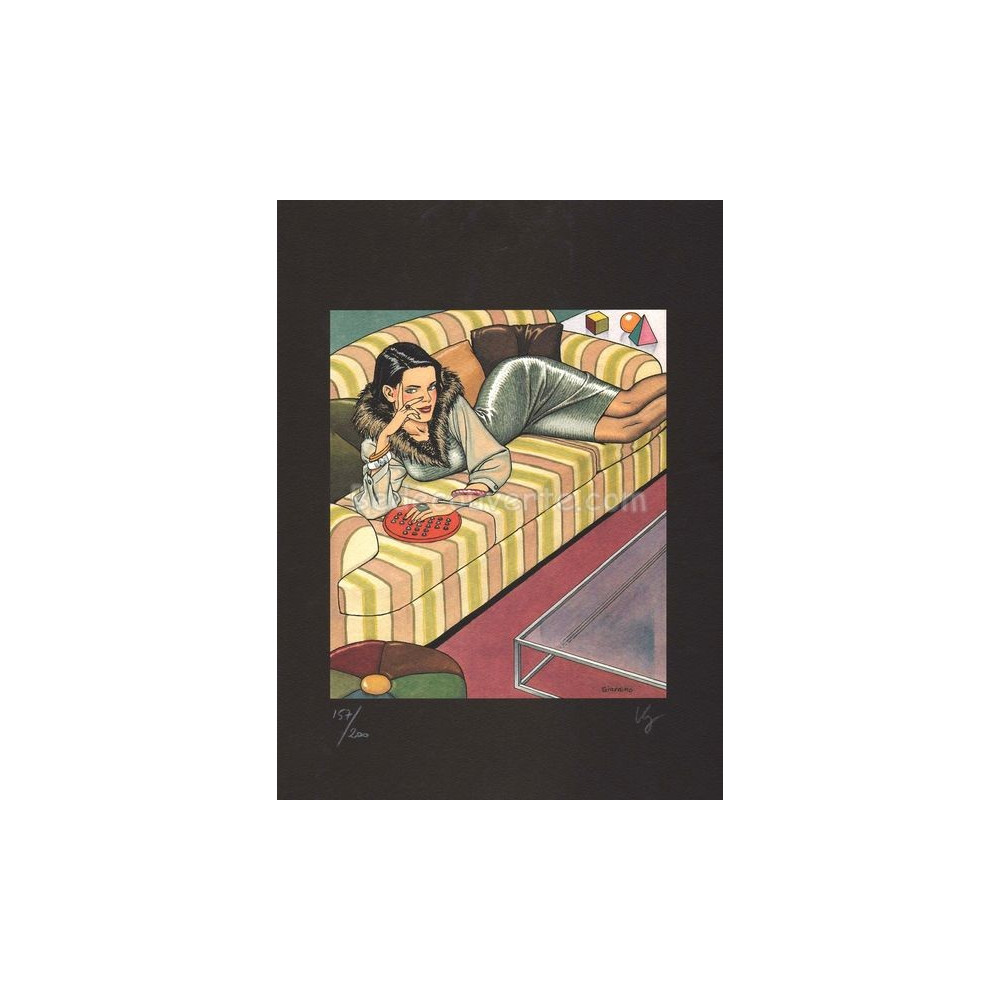 Affiche Giardino - Cad Girl 10 BD
