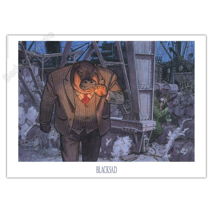 Guarnido - Blacksad Dockers...