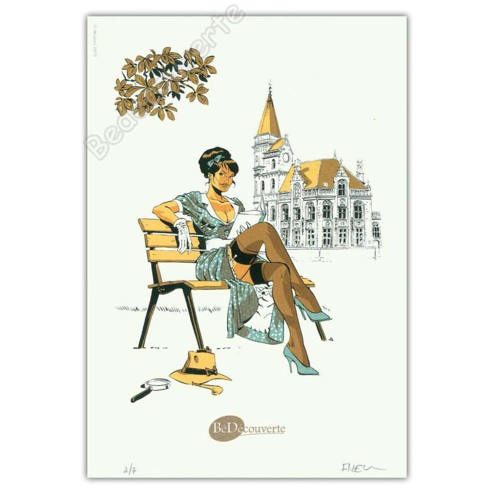 Meynet - Sérigraphies Grand-Poste Liège Variante 01