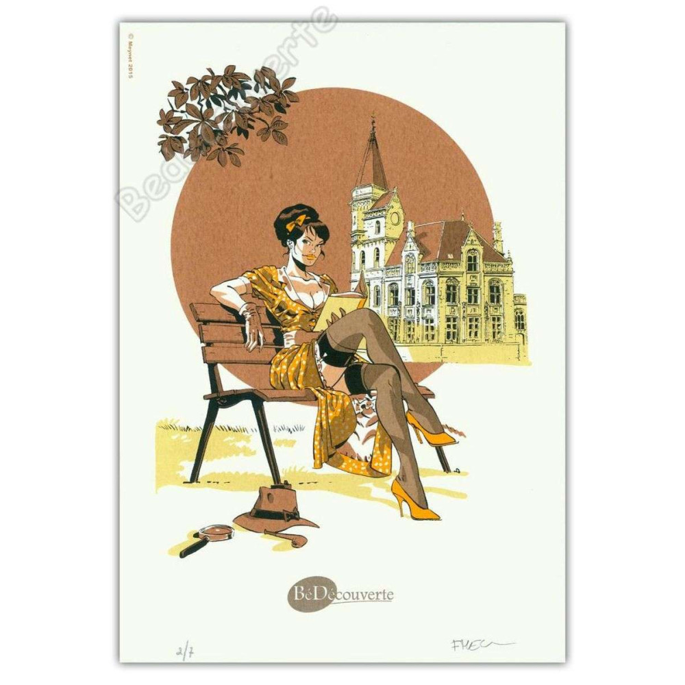 Meynet - Sérigraphies Grand-Poste Liège Variante 03