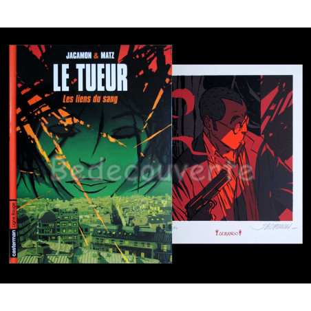Jacamon - Le Tueur Les Liens Du Sang + Ex-Libris - EO