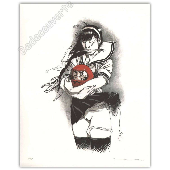 Michetz - Kogaratsu Geisha Tête rouge