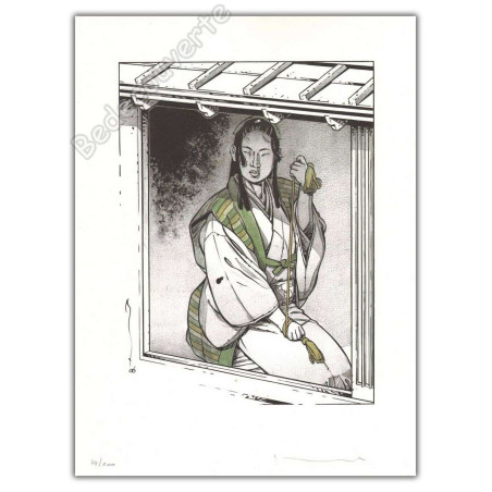 Michetz - Kogaratsu Geisha à la fenêtre