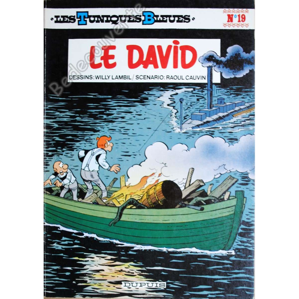 Lambil - Tuniques Bleues 19 Le David - EO