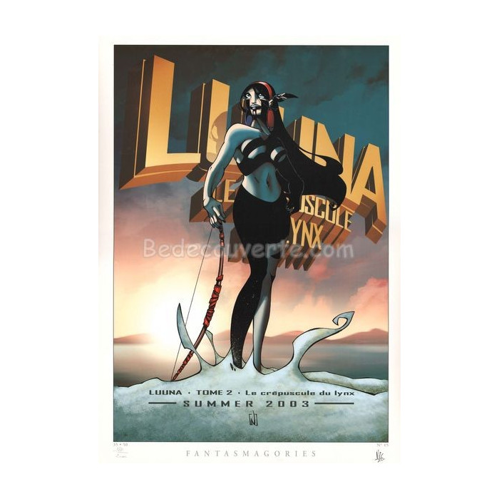 Affiche Keramidas - Luuna crepuscule BD