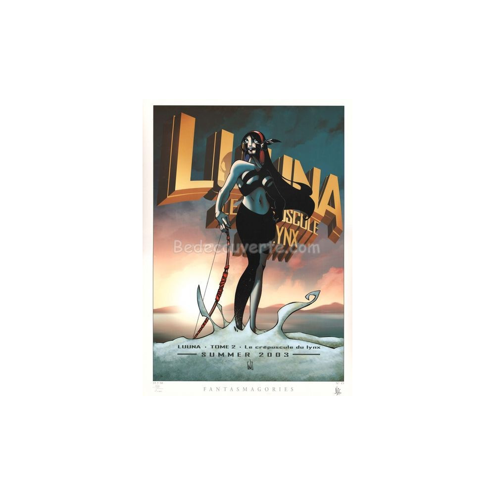 Affiche Keramidas - Luuna crepuscule BD