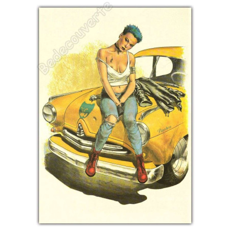 Delaby - Pin Up Voiture
