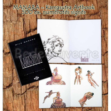 Manara - Tirage limité Kamasutra Artbook