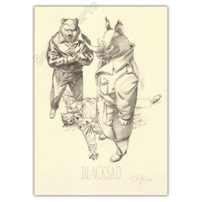 Guarnido - Blacksad Le Crime