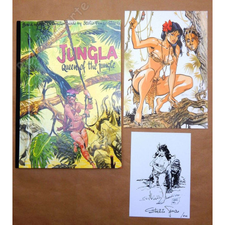 Collectif - Jungla Queen of the jungle Hommage à Stelio Fenzo Grand Format