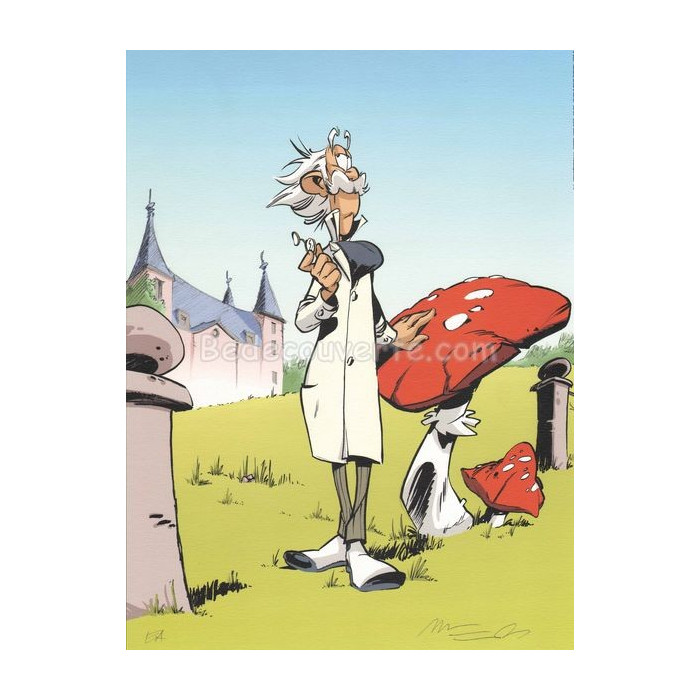 Affiche Munuera - SPIROU Fantasio 1 185exs BD