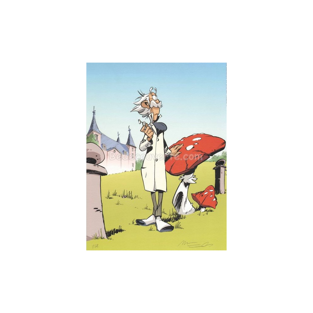 Affiche Munuera - SPIROU Fantasio 1 185exs BD