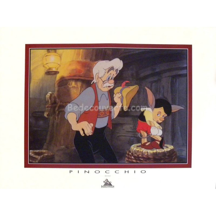 Affiche Disney - Pinocchio BD