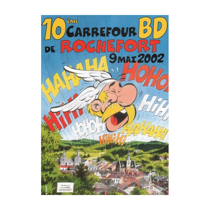 Affiche Dany - Asterix Rochefort BD