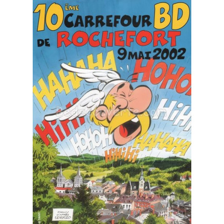 Affiche Dany - Asterix Rochefort BD