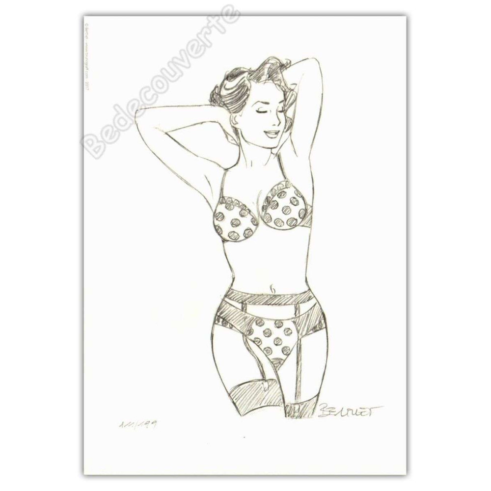 Berthet - Les pin-up La pose Berthet - Les pin-up La pose
