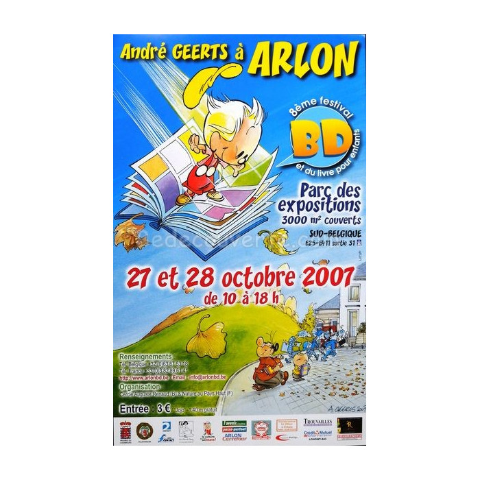 Affiche Geerts - Jojo BD Arlon BD