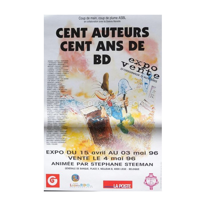 Affiche Hardy  - Tombal Cent Ans BD BD
