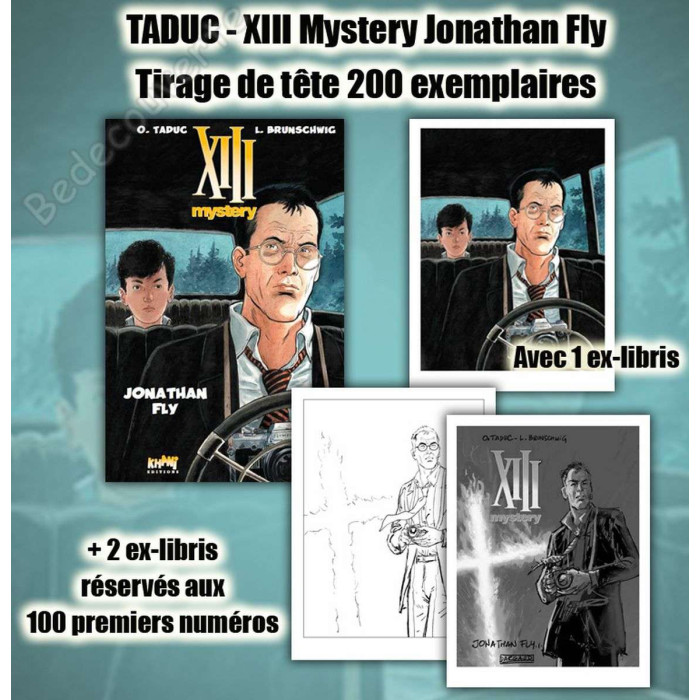 Taduc - Treize XIII Mystery 11 Jonathan Fly Tirage de tête