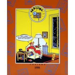 Affiche Chaland - Spirou et Fantasio Coeurs d'Acier Driing BD
