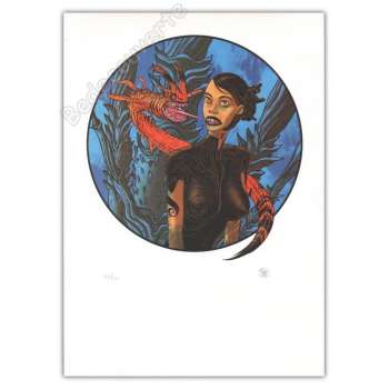 Affiche Blanchard - Forbidden Zone BD - Bédécouverte