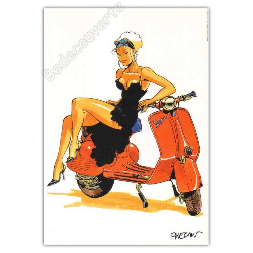 Meynet - Vespa Rouge Double M