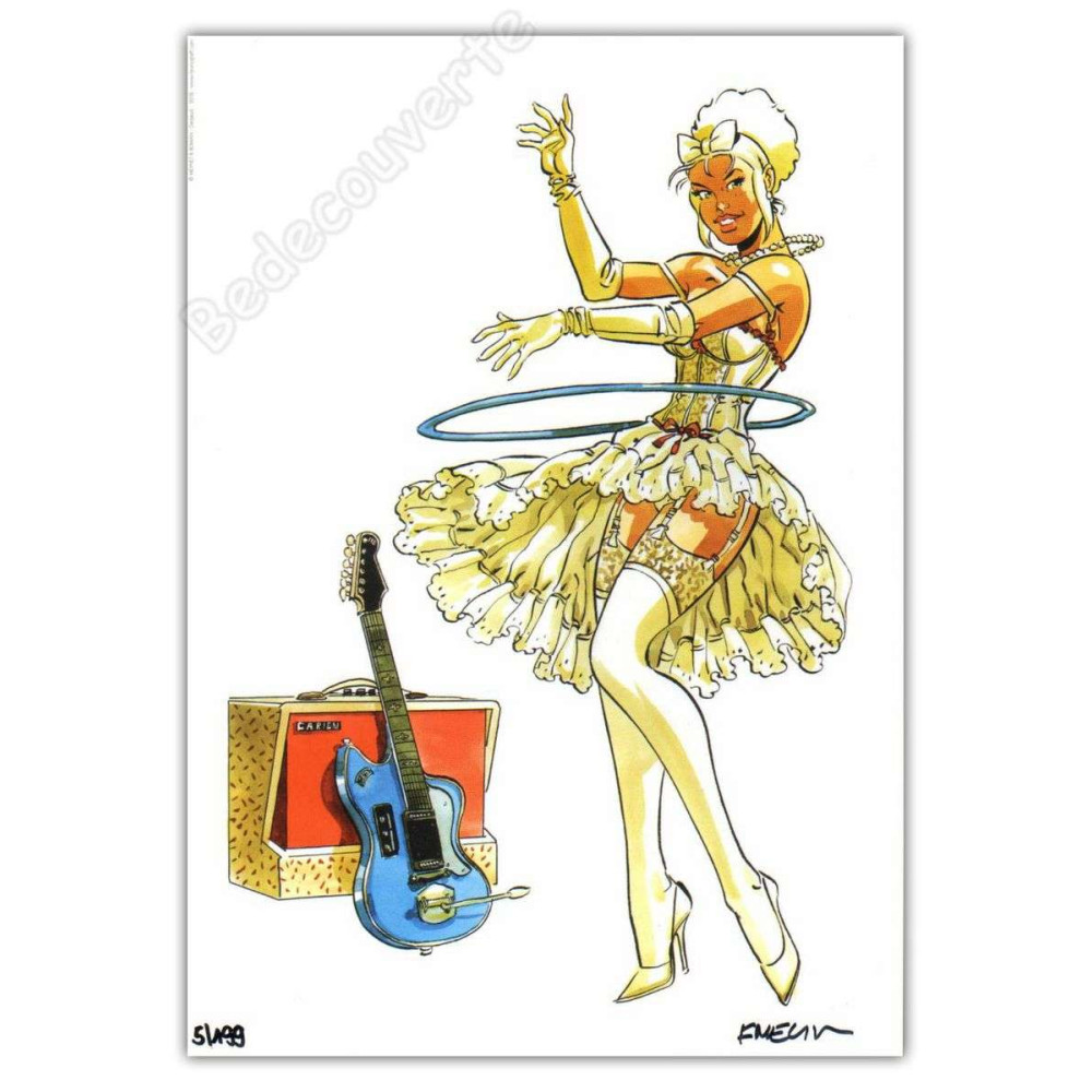 Meynet - Pin-up Mirabelle Guitare 2018