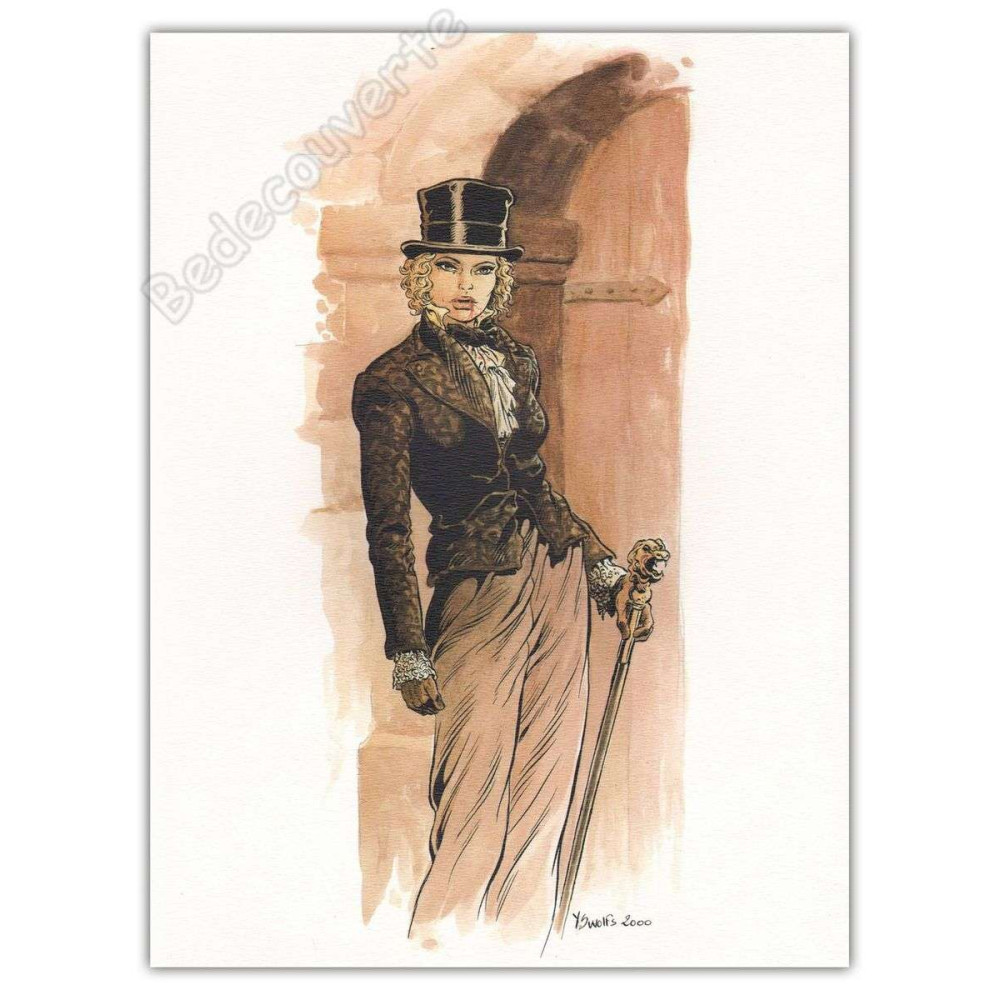Affiche Swolfs - Prince de la Nuit Chapeau BD Affiche Swolfs - Prince de la Nuit Chapeau BD