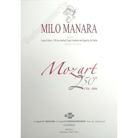 Manara - Portfolio Mozart 250° 1756-2006