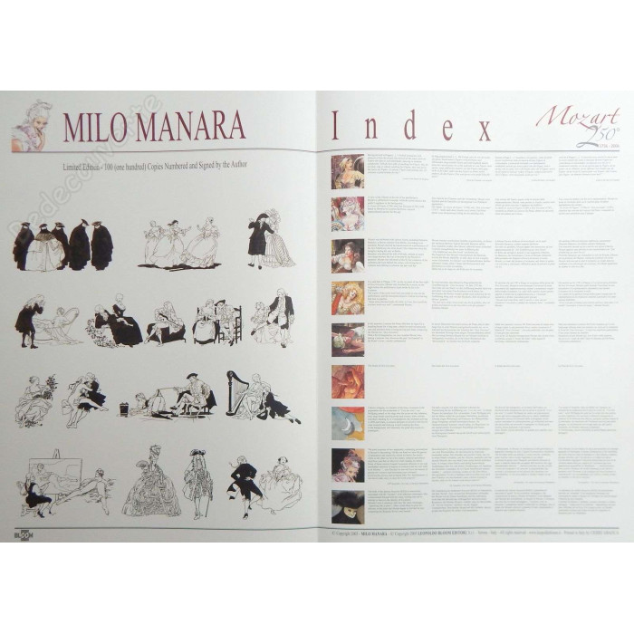 Manara - Portfolio Mozart 250° 1756-2006