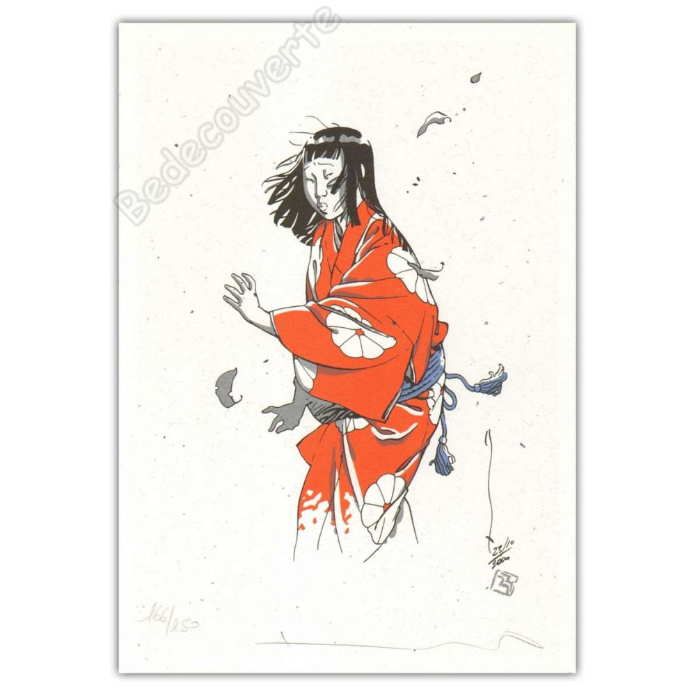 Michetz - Kogaratsu Kimono rouge
