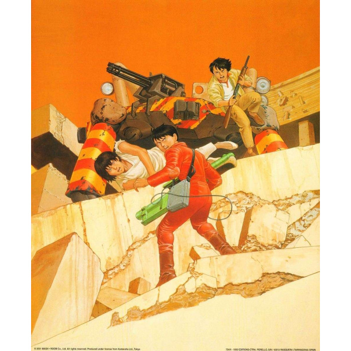 Katsuhiro Otomo - 4 Affiches Akira