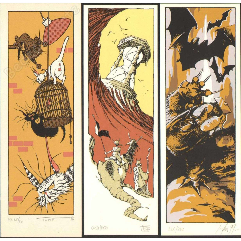 Turf Tota Civiello - 3 Marque-pages Turf Tota Civiello - 3 Marque-pages