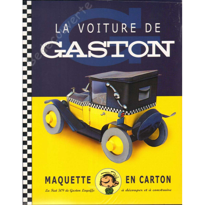 Franquin - Maquette en carton La voiture de Gaston - Divers