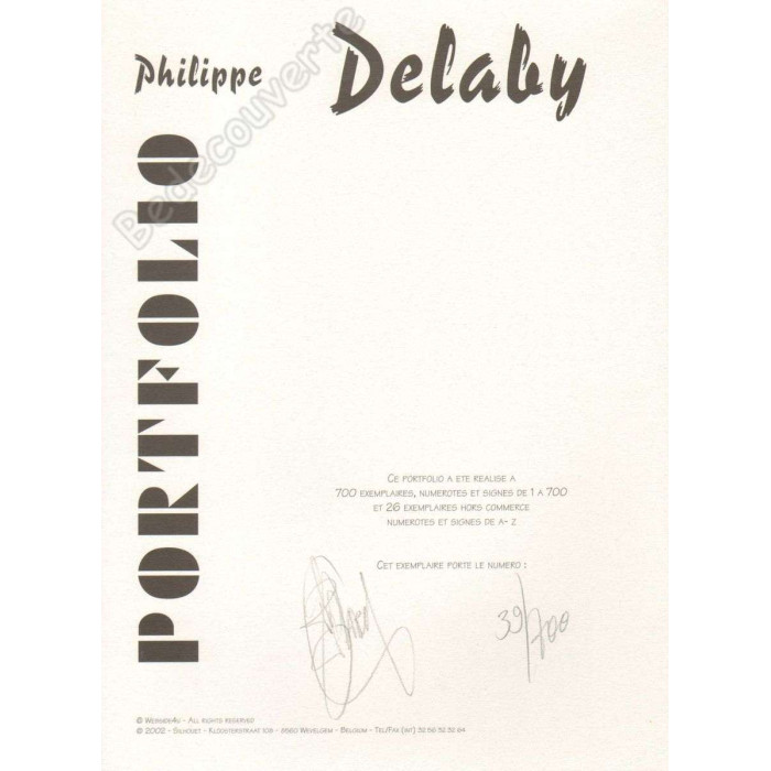 Delaby  - Portfolio Les sentinelles barbares