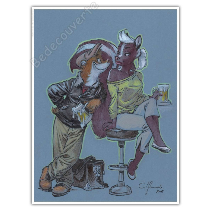 Guarnido - Blacksad Weekly La Bière