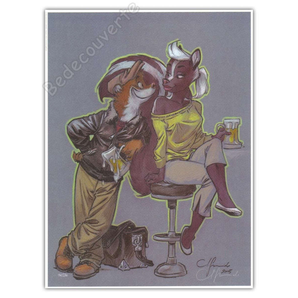 Guarnido - Blacksad Weekly La Bière Signé