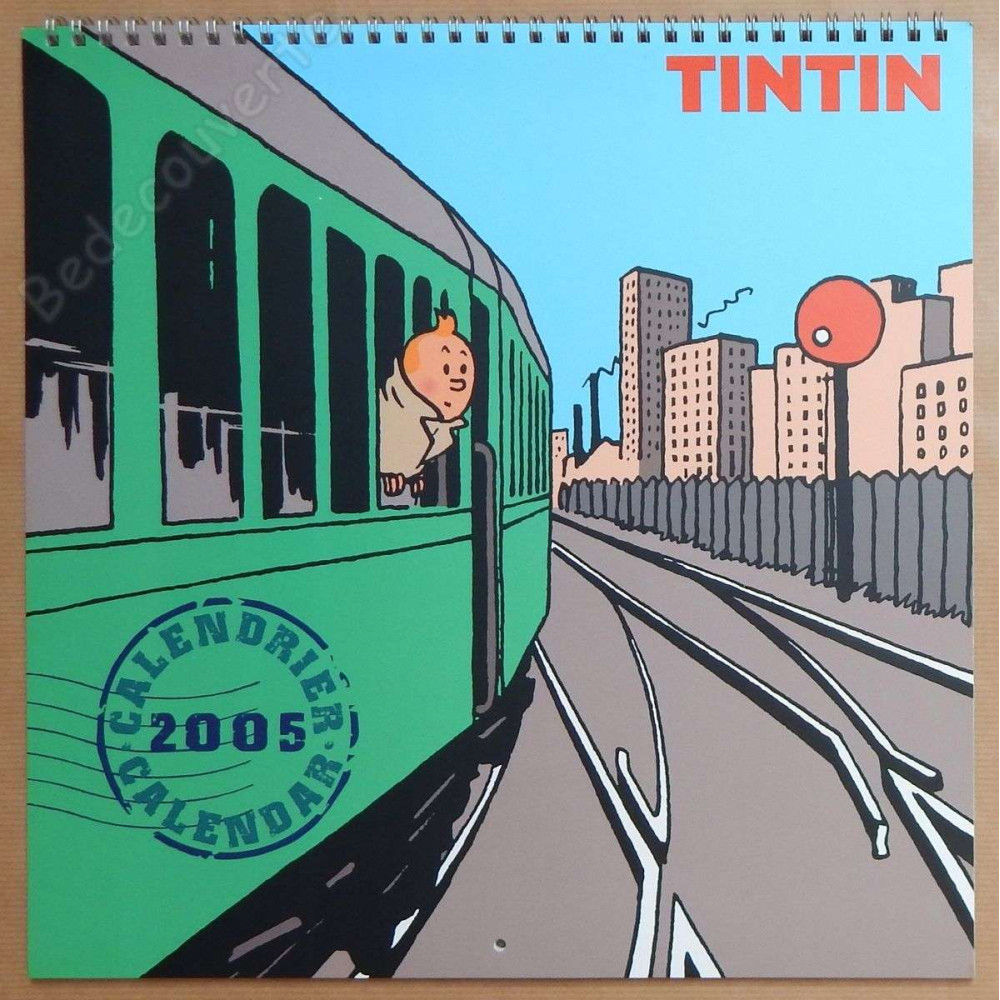 Herge - Calendrier Tintin 2005