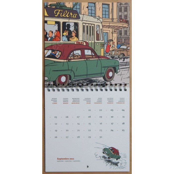 Herge - Calendrier Tintin 2011 Petit format