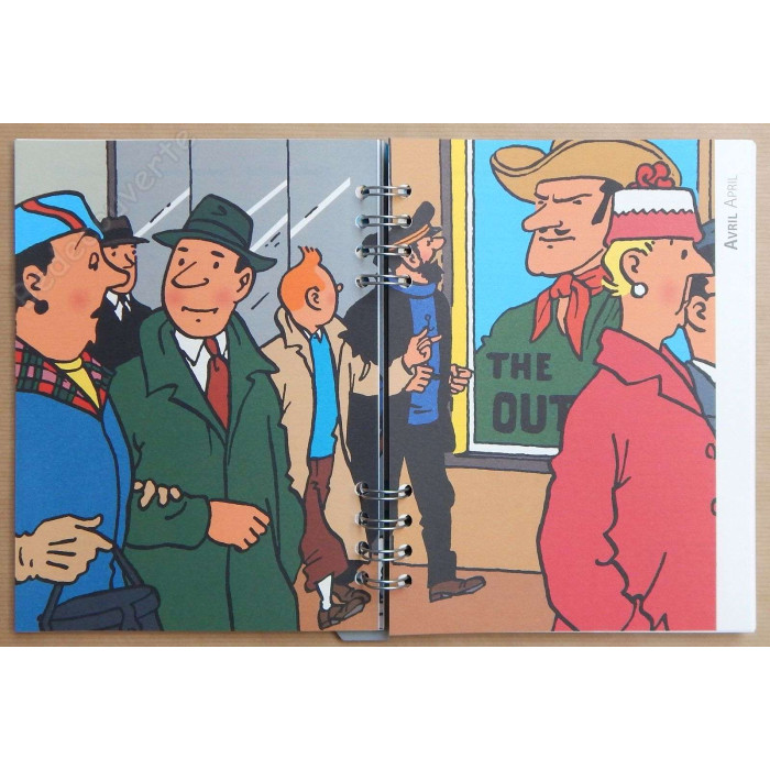 Herge - Agenda Tintin 2011