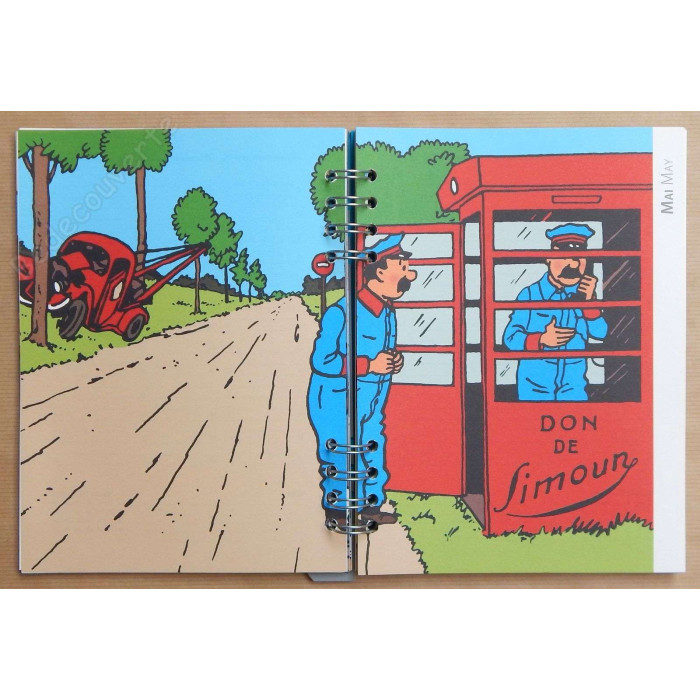 Herge - Agenda Tintin 2011