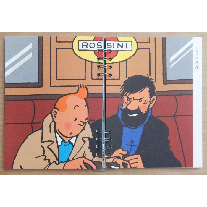 Herge - Agenda Tintin 2011