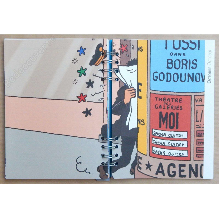 Herge - Agenda Tintin 2011