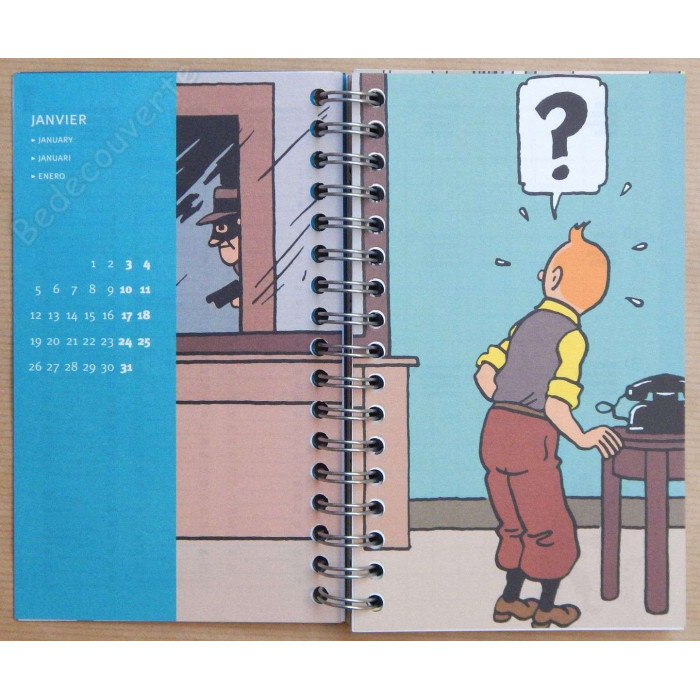 Herge - Agenda Tintin 2009
