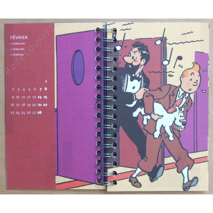 Herge - Agenda Tintin 2009