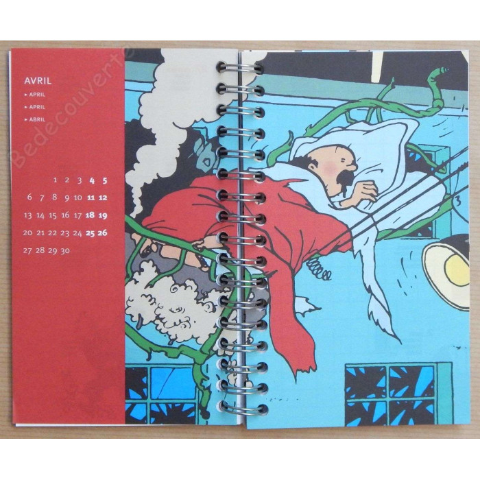 Herge - Agenda Tintin 2009