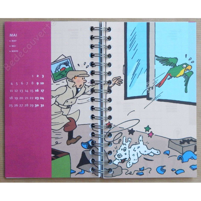 Herge - Agenda Tintin 2009