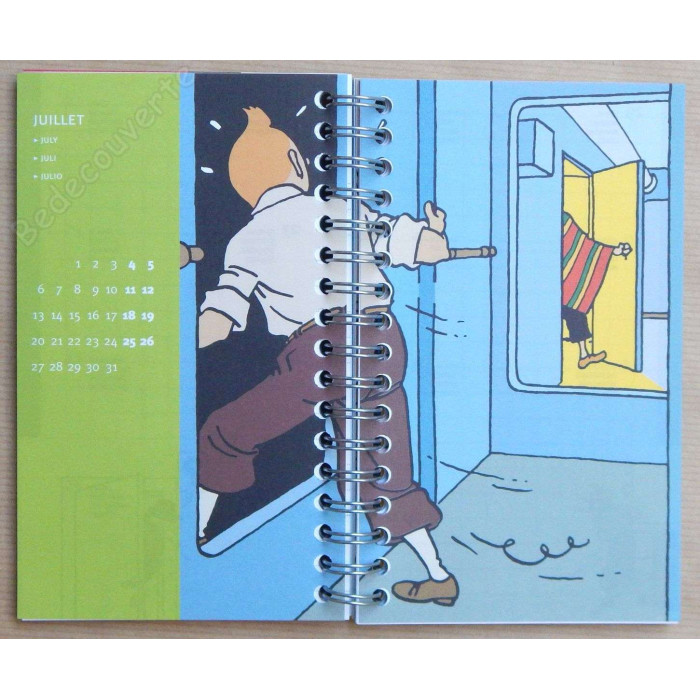 Herge - Agenda Tintin 2009