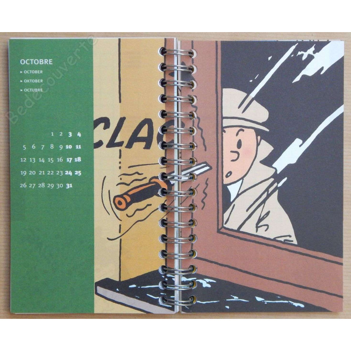 Herge - Agenda Tintin 2009